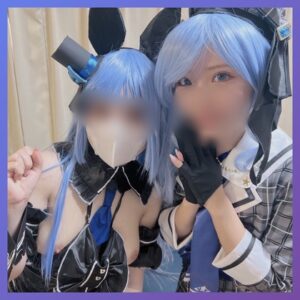 星街すいせい 兎田ぺこら ホロライブ コスプレAV ※限定コスプレ【ハーレム】Vtuber星街す〇せい×兎田ぺ〇ら(バニーVer.)夢のコラボ 
