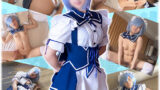 レム リゼロ コスプレAV 【Reゼ●🔞レ●りん】最初から最後までイキっぱなし！おぢさんの唾液を… 画像